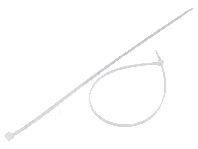 Kabelbinder; L: 370mm; W: 4,8mm; polyamide; 222N; natuurlijk Kabelbinder; L: 370mm; W: 4,8mm; polyamide; 222N; natuurlijk